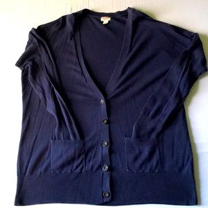 Navy Blue Mossimo Cardigan